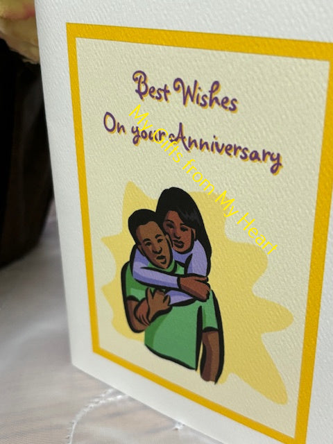 Happy Anniversary Note Card